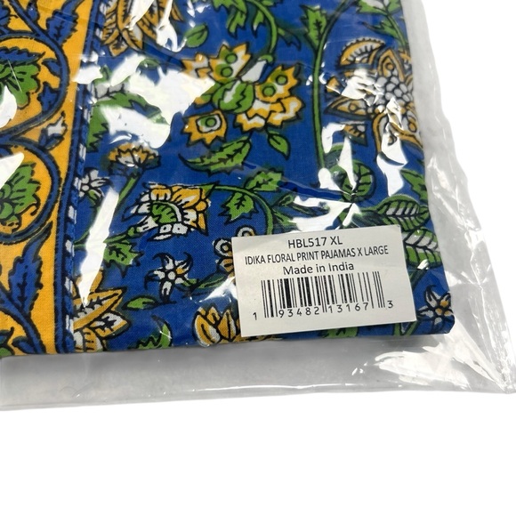 Signals Idika Blue Floral 2 Pc. Women’s Pajama set MULTIPLE SIZES - Picture 13 of 14